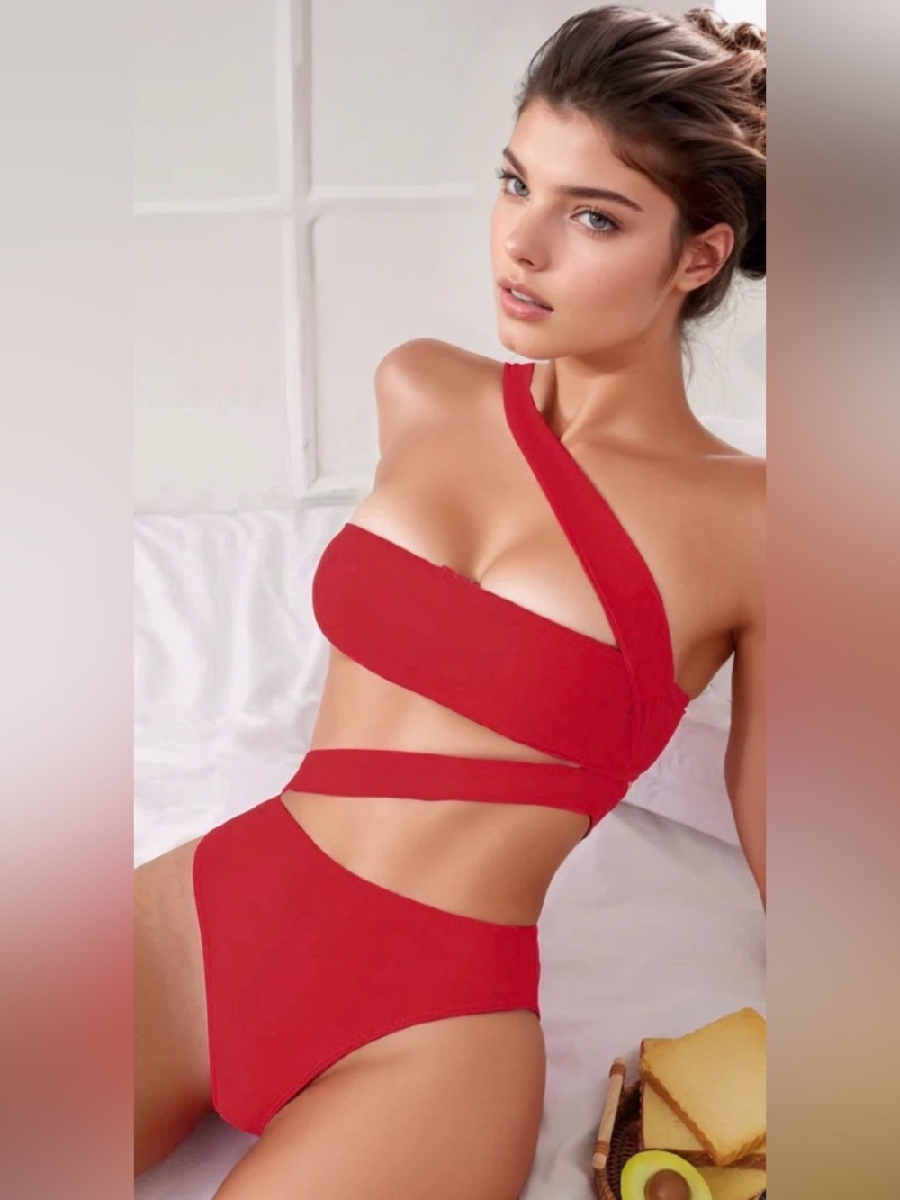Avant Garde 🍒 Red Bandage One Piece
